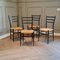 Spinetto Dining Chairs from Chiavari, 1950s, Set of 4, Image 3
