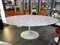 Oval & Glass Dining Table by Eero Saarinen for Knoll International, 1970s 3