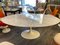 Oval & Glass Dining Table by Eero Saarinen for Knoll International, 1970s 2