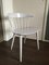 Mid-Century Danish Modern White Dining Chair by Ejvind Johansson for FDB, 1950s, Image 8