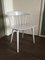 Mid-Century Danish Modern White Dining Chair by Ejvind Johansson for FDB, 1950s, Image 1