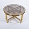 French Brass Nesting Tables from Maison Jansen, 1970s, Set of 5 3