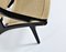 Danish Modern Black Lacquered Beech Lounge Chair by Illum Wikkelsø for Niels Eilersen, 1950s 10