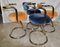 Model Cobra Dining Chairs attributed to Giotto Stoppino, 1970s, Set of 4 5