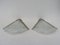 Vintage Art Deco Etched Glass & Nickel-Plated Wall Lights from Frontisi, Set of 2 9