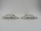 Vintage Art Deco Etched Glass & Nickel-Plated Wall Lights from Frontisi, Set of 2 10