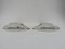 Vintage Art Deco Etched Glass & Nickel-Plated Wall Lights from Frontisi, Set of 2, Image 10