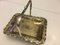 Antique Silver Plated Brass Basket, Image 1
