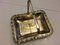 Antique Silver Plated Brass Basket, Image 5