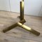 Large Brass Chandelier by Lucien Gau for Maison Lucien Gau, 1980s 5