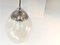 Mid-Century German Glass Drop Pendant Lamps from Glashütte Limburg, Set of 2 4