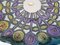 Piatto in vetro a motivi floreali di Carlo Pagani, anni '50, Immagine 10