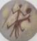 Jean Cocteau , Don Quichotte, Original Signed Ceramic 2