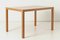 Swiss Beech and Walnut Dining Table, 1950s 8