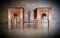 Tavolini Gothic Revival in quercia, set di 2, Immagine 4