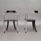 Chaises de Salon en Chrome par David Palterer pour Zanotta, Italie, 1980s, Set de 2 3