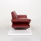 Red Leather 3-Seater Rossini Sofa from Koinor 12