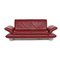 Red Leather 3-Seater Rossini Sofa from Koinor 1