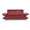 Red Leather 3-Seater Rossini Sofa from Koinor, Image 1