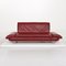 Red Leather 3-Seater Rossini Sofa from Koinor 3