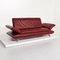 Red Leather 3-Seater Rossini Sofa from Koinor 10