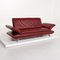 Red Leather 3-Seater Rossini Sofa from Koinor, Image 10