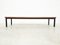 Slat Bench in Wood, Metal & Brass from Saporiti, Italy, 1950s 5