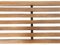 Slat Bench in Wood, Metal & Brass from Saporiti, Italy, 1950s 14