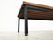 Slat Bench in Wood, Metal & Brass from Saporiti, Italy, 1950s 16