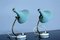 Italian Bedside Lamps Attributed to Stilnovo, 1950s, Set of 2 2