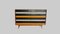 Trendy Black and Yellow Sideboard, 1950s, Image 1