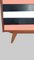 Trendy Black and Pink Sideboard, 1950s, Image 3