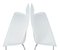 Italian White Benches by Vico Magistretti for Kartell, 1950s, Set of 2, Image 3