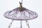 Lanternes Suspendues Antiques en Verre, France, Set de 2 5