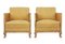 Art Deco Elm and Birch Club Armchairs, Set of 2, Image 2
