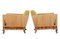 Art Deco Elm and Birch Club Armchairs, Set of 2, Image 3