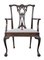 Oversized Chippendale Style Mahogany Dining Chair for Shop Display, Image 1