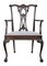Oversized Chippendale Style Mahogany Dining Chair for Shop Display 2