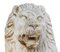 Lions Sculptés en Bois Massif, Set de 2 7