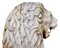 Carved Solid Wood Lions, Set of 2 5