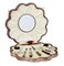 Juego de manicura Art Déco antiguo en forma de concha en forma de concha, Imagen 1