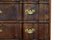 Large 19th Century Danish Baroque Revival Oak Chest of Drawers 8