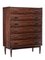 Rosewood Tall Chest of Drawers, 1960s 9