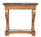 19th Century Swedish Elm Marble Top Console Table 2