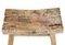 Taburete chino rústico de madera dura, siglo XIX, Imagen 2