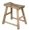 Tabouret Rustique du 19ème Siècle en Bois Dur, Chine 7