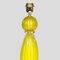 Blown Yellow and Gold Murano Table Lamps by Alberto Dona, 1980s, Set of 2, Image 3