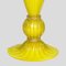 Lámparas de mesa de cristal de Murano amarillo dorado y dorado de Alberto Dona, años 80. Juego de 2, Imagen 4