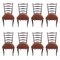 School Chairs by Osvaldo Borsani, 1940s, Set of 8, Image 1