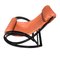 Rocking Chair Sgarsul Vintage par Gae Aulenti pour Poltronova 5